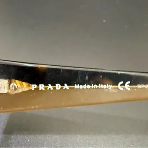 PRADA VPR 16G 766-101 Brown Tortoise Shell 53-17-135 Rectangular Eyeglass Frame thumbnail 11