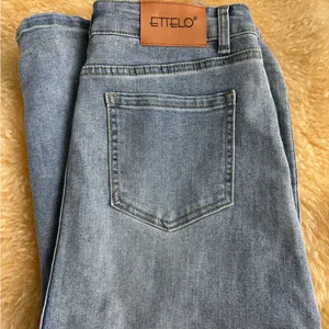 ETTELO Light Blue Denim Jean Skirt Size 8 thumbnail 5