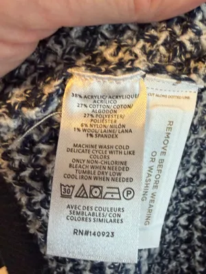 NWT LOFT Bouclé Cardigan Sweater Small Open Front Soft Classic Z16 thumbnail 6