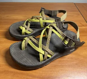 Chacos ZX/2 Classic Sandals Womens 7 Green Brown Strappy Outdoor Hike Adjustable thumbnail 1