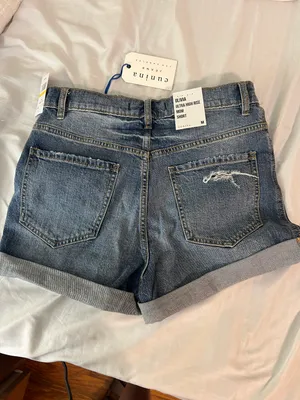 Dry Goods Ultra High Rise Mom Shorts thumbnail 2