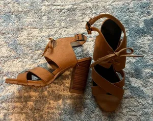 Block Heel Sandals Size 7.5 thumbnail 1