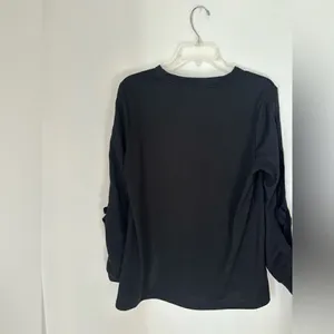 Pleione black top with cutout arm detail L thumbnail 9