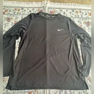 Nike Black Long Sleeve Shirt thumbnail 6