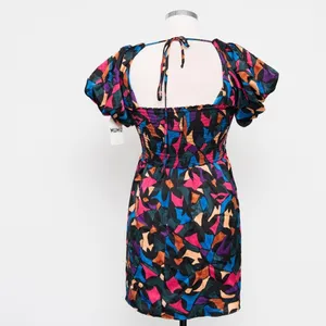 Show Me Your Mumu - Danielle Multicolor Satin‎ Mini Dress thumbnail 3