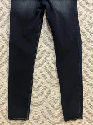ABERCROMBIE & FITCH Women’s High Rise Dark Wash Blue Denim Skinny Jeans 10 thumbnail 6