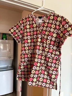 vintage cherokee scrub top thumbnail 1