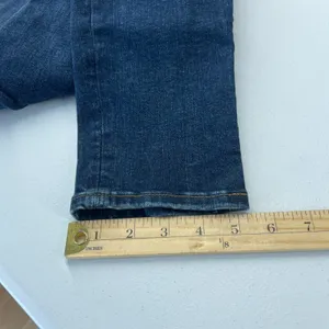 Madewell Skinny Jeans Womens 29 Blue Denim Cotton Mid Rise Medium‎ Wash thumbnail 12