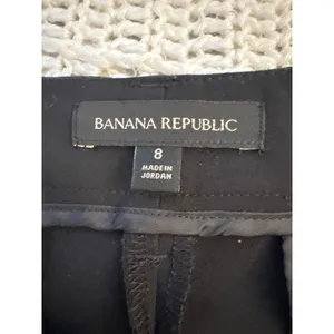 Banana Republic Women’s 8 Black Dress Pants Stretch Trouser Slacks Career Work thumbnail 4