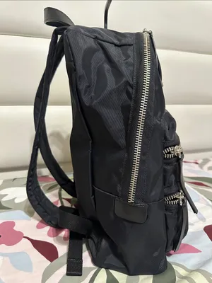 Marc Jacobs Black Nylon Backpack Unisex thumbnail 4