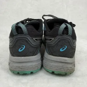 ASICS GEL-Venture 7 Womens Trail Running Shoes Black Aqua Green‎ 7.5 thumbnail 6