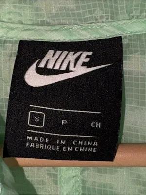 Nike Sportswear Indio‎ Woven Jacket Womens Sm Mint Green Lightweight Oversized thumbnail 6