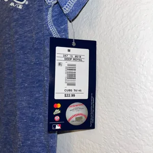 MLB Chicago Cubs Blue Short Sleeve Tee Size M thumbnail 3