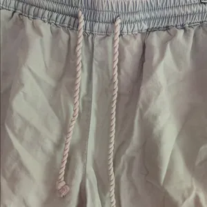 Victoria's Secret Light Blue Elastic Waist Athletic Shorts thumbnail 4