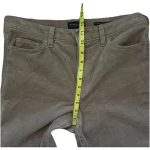 Banana Republic Women's High‎ Rise Straight Leg Tan Corduroy Pants Size 30 thumbnail 9