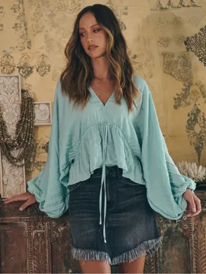 Free People Elouise Blouse thumbnail 1
