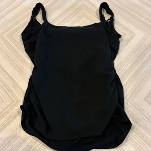 Liz Lange Maternity for Target Black Tank Top Unhookable Straps Size Small thumbnail 5