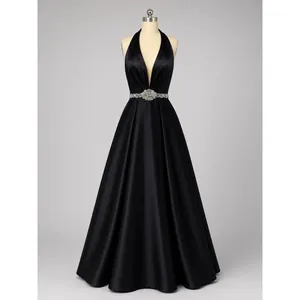 NWT Sherri Hill 51588 Black Halter Ball Gown Beaded Waist‎ Dress Size 2 $598 thumbnail 3