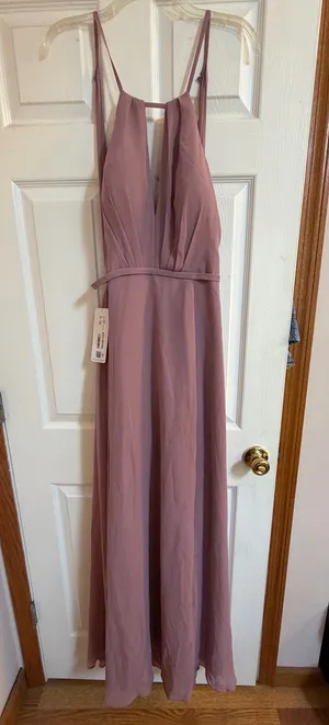 Azazie Bridesmaid Dress Chiffon thumbnail 1
