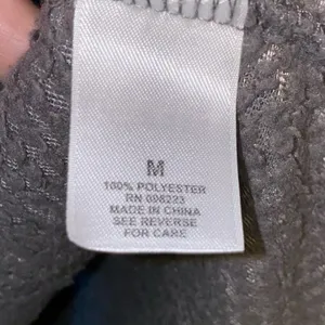 Magellan Outdoors Gray Quarter Zip Fleece Pullover Medium Outdoor Cozy Athleisure thumbnail 6