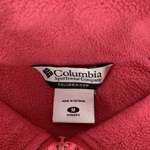 Columbia Jacket Womens Medium Pink Full Zip‎ Fleece Outdoor Zip Pockets Ladies thumbnail 3