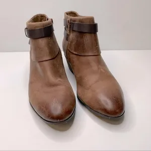 Clarks Collection’s Spye Comet Brown Nubuck‎ Ankle Boots Size 8 thumbnail 3