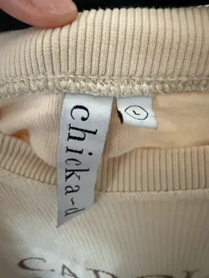 Carolina Gamecocks Beige Ribbed Sweatshirt Tan Size L thumbnail 3