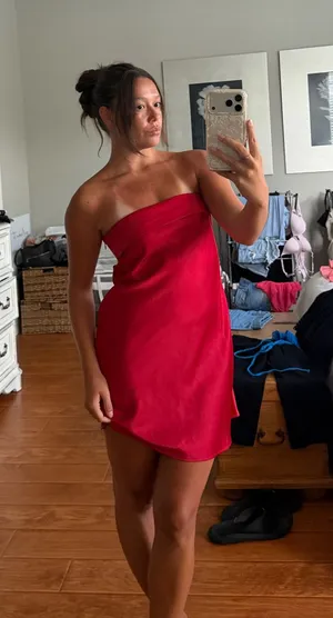 Red Princess Polly Dress Mini thumbnail 1