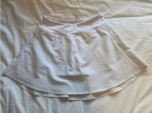 Boutique White Tennis Skirt thumbnail 1