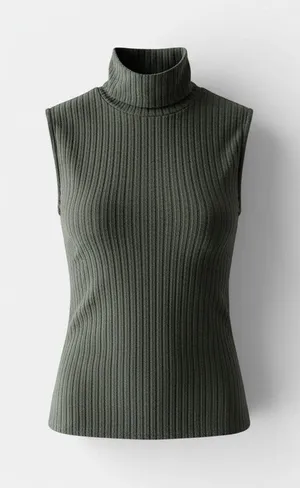 Anthropologie Women's Green‎ and Khaki Blouse thumbnail 1
