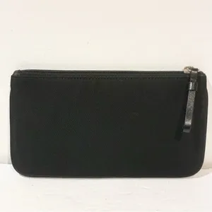 Coach Black Nylon Full Zip Wallet Clutch Velcro Pouch thumbnail 5