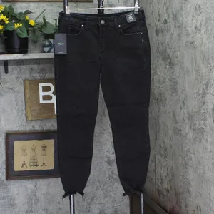 NWT Silver Jeans Co. Suki Womens Mid Rise Skinny Jeans L93136EBK516 Black 33x27 thumbnail 2