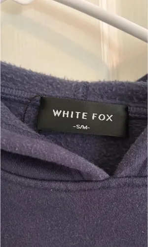 White Fox Navy hoodie thumbnail 3