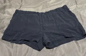 GAP Blue Cargo Shorts Elastic Waist Relaxed Fit thumbnail 1