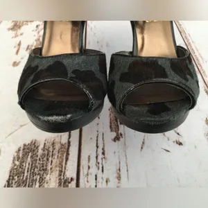N.Y.L.A. Pony Hair Platform‎ Heel Size 7 thumbnail 2