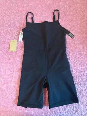 Aritzia Black LIFE Divinity 7" Romper thumbnail 2