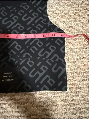 Sweaty Betty Halle Berry Jinx Power Crop Tank Sport Bra Black Geo Print- Size XS thumbnail 5