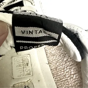 Vintage Havana White Star Black Suede Toe Sequin Heel Rollin 3 Sneakers Size 8.5 thumbnail 12