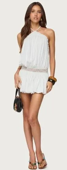 Edikted Exulted Aida Backless Bubble Dress thumbnail 1