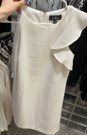Lulus Dinah White One-Shoulder Dress thumbnail 6