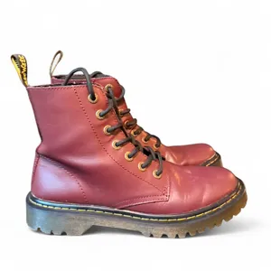 Dr. Martens Luana Cherry Red 7-Eye Combat Boots Women’s US 8 EU 39 Burgundy thumbnail 2
