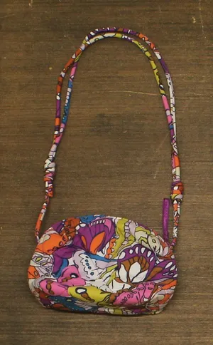 Vera Bradley Floral Quilted Shoulder Bag White Multi One Size thumbnail 1