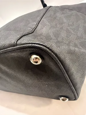 Michael Michael Kors Jet Set Signature Large Pocket Tote – Black / Charcoal thumbnail 11