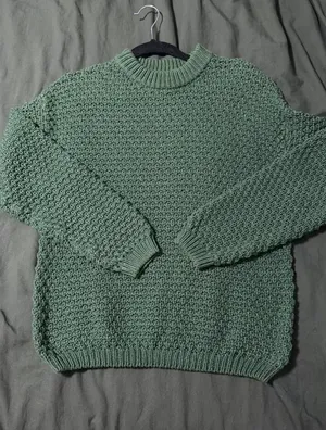 Universal Threads Green Sweater Knit thumbnail 1