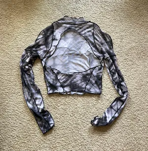 Princess Polly Rocco Long Sleeve Top Black thumbnail 3