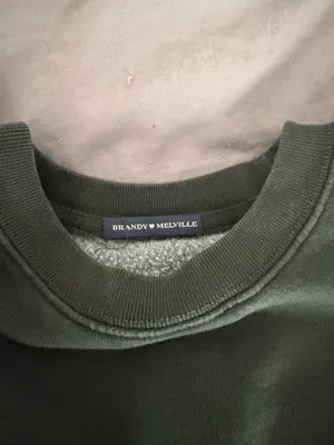 Green Brandy Melville Hoodie and Sweats thumbnail 2