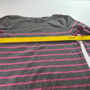 Tommy-hilfiger Women's striped sweater pima cotton boxy thumbnail 4
