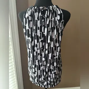 Michael Kors Women’s Silver Chain Halter Top in Large thumbnail 5