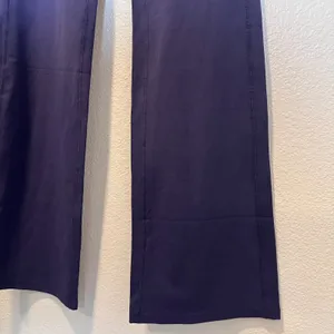 G4Free Size-M BareFeel Maternity Dress‎ Flare Yoga Pants Stretchy Blue thumbnail 14