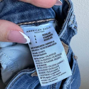 American Eagle Super High Rise Flare Indie Boho Festival Jeans Size 4 thumbnail 6